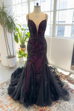 Load image into Gallery viewer, Trumpet-Mermaid Court Train Lace Tulle Wedding Dress
