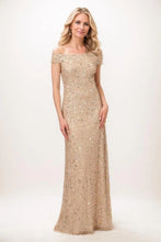 Load image into Gallery viewer, Sheath-Column Maxi Sequined Mother Of The Bride Dress
