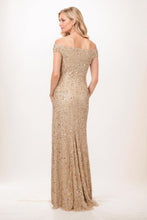 Load image into Gallery viewer, Sheath-Column Maxi Sequined Mother Of The Bride Dress
