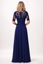 Load image into Gallery viewer, A-Line Maxi Chiffon Mother Dress
